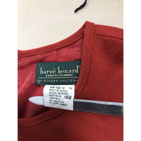 Harvè Bernard Dress 16W Sleeveless Boho Vacation Clueless Preppy V-Neck Pullover - Picture 8 of 10